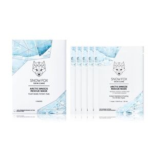 SNOW FOX Arctic Breeze Rescue Mask - Includes 5 Masks